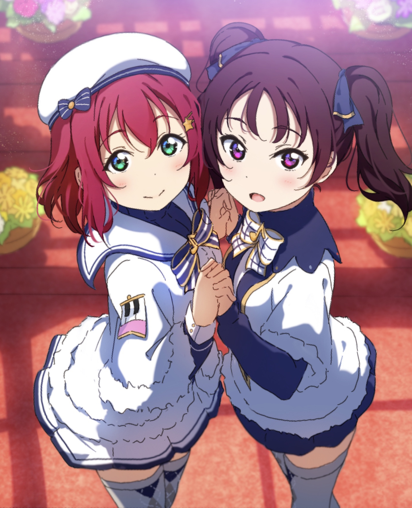 I love live. Leah Kazuno and ; аниме. Аниме Love Live Sunshine. Живая любовь сияние. Ruby Kurosawa and Leah Kazuno.